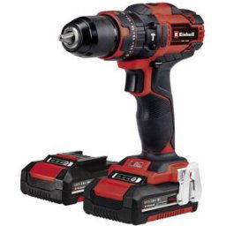 Einhell TE-CD 18/40 Li-i +64 (2x2,0Ah) 2 vitesses-Perceuse-visseuse à percussion sans fil + 2 batteries, + chargeur, + mallette