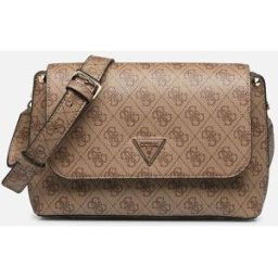 Meridian Flap Crossbody par Guess Marron T.U Sacs
