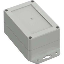 TRU COMPONENTS TC-10860616 Cloche à bride 120 x 80 x 60.20 Polycarbonate gris clair 1 pc(s)