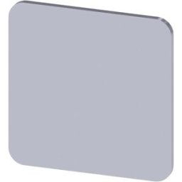 Siemens 3SU1900-0AF81-0AA0 Plaquette de repérage autocollant, carré (L x l) 22 mm x 22 mm sans inscription argent 10 pc(s)