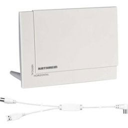 Kathrein BZD 32 Antenne plate DVB-T/T2 active intérieure Amplification: 18 dB blanc