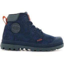 Bottes enfant Palladium Kids Pampa Hi Cuff Waterproof - Mood Indigo Bleu
