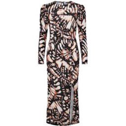 Biba Jersey Midi Dress Papillon 10 (S) Female