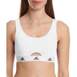 Eminence Brassière femme Coton Logo Adidas blanc XS female