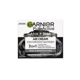 Garnier PureActive Charbon Air Cream Soin Matifiant Quotidien 50 ml - Pot 50 ml