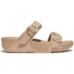 Sandales FitFlop SANDALE LULU ADJUSTABLE CUIR BEIGE Marron