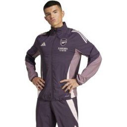 Adidas Arsenal Anthem Jacket 2024 2025 Adults Aurora Noir S Male