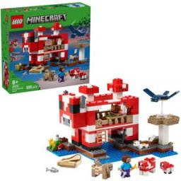 Lego Minecraft The Mooshroom House Toy Playset 21270 Minecraft Taille unique Unisex