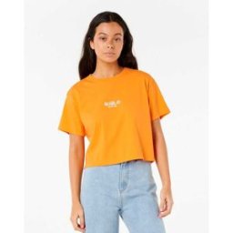 Rip Curl T-shirt Court Tokens Light Orange L female