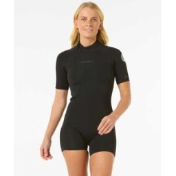 Rip Curl Combinaison shorty Dawn Patrol 2/2 manches courtes Eco Black 4 female