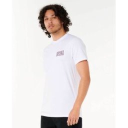 Rip Curl T-shirt Made For White S male