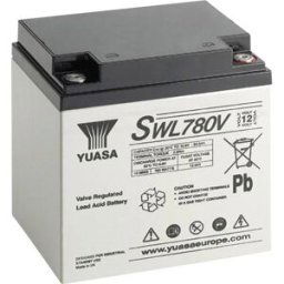 Yuasa SWL780V SWL780V Batterie au plomb 12 V 28.8 Ah plomb (AGM) (l x H x P) 166 x 175 x 125 mm raccord à vis M5 entretien faible, auto-décharge réduite