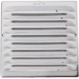 Wallair Grille daération acier inoxydable Convient pour Ø de tube: 12.5 cm