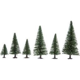 Assortiment darbres sapin NOCH 32820 35 à 90 mm vert foncé 25 pc(s)