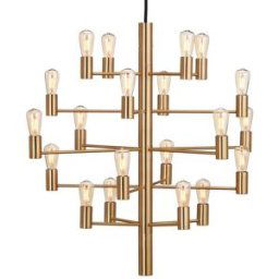 Herstal Lustre Manola 20 Satin brass