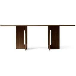Audo Copenhagen Table à manger Androgyne Rectangular oak dark stained, 210x109 cm