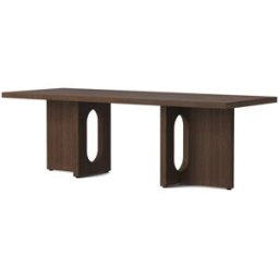 Audo Copenhagen Table de salon Androgyne oak dark stained