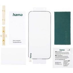 Hama Verre de protection décran Apple iPhone 15 Pro 1 pc(s) résistant aux éraflures, anti-traces de doigts 00222736