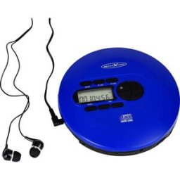 Lecteur CD portable Reflexion PCD520MF/BL CD, CD-R, CD-RW, MP3 bleu