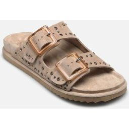 Two buckle sandal with studs par Colors of California Beige 36 Femme