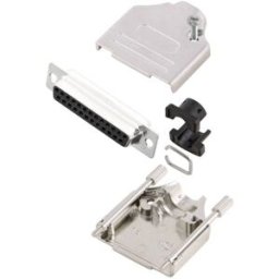 MH Connectors MHDTZK25-DM25S-K Kit embase SUB-D femelle 180 ° Nombre de pôles: 25 fût à souder 1 pc(s)
