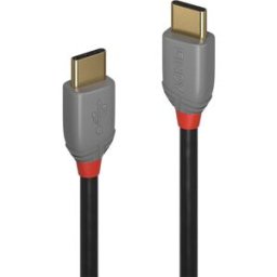 LINDY Câble USB USB 2.0 USB-C® mâle, USB-C® mâle 2.00 m noir 36872