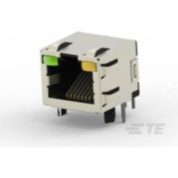 TE Connectivity TE AMP MODULAR JACKS - INVERTED AND LEDS MODULAR JACKS - INVERTED AND LEDS 2-406549-5 1 pc(s)