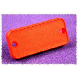 Hammond Electronics 1455PPLRED Plaque arrière (L x l x H) 8 x 120.5 x 30.5 mm ABS rouge 2 pc(s)
