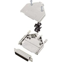 Kit embase SUB-D mâle Nombre de pôles: 25 encitech DTPK-M-25-DBP-K 6355-0030-03 180 ° fût à souder 1 set