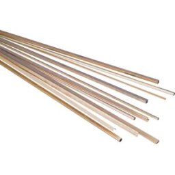 Profil laiton demi-cercle Reely MS-HALBRUND 3X6MM (L x l x H) 500 x 6 x 3 mm 1 pc(s)