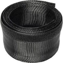 Digitus Tube guide-câbles polyester noir flexible (L x l x H) 2 m x 85 mm x 3 mm 1 pc(s) DA-90507