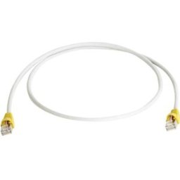 Câble de raccordement réseau informatique RJ45 (croisé) Telegärtner 100008271 CAT 6a S/FTP gris 2.00 m