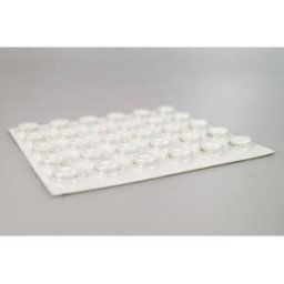 Pied dappareil TOOLCRAFT 2125C60-C autocollant, rond transparent (Ø x H) 12.7 mm x 3.5 mm 60 pc(s)