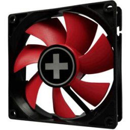 Xilence XPF120.R.PWM Ventilateur pour PC noir, rouge (l x H x P) 120 x 25 x 120 mm