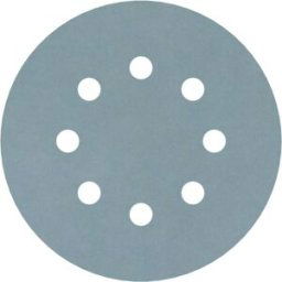 Feuille abrasive pour ponceuse excentrique avec bande auto-agrippante, perforé Bosch Accessories 2608605123 Grain 1200 (Ø) 125 mm 5 pc(s)