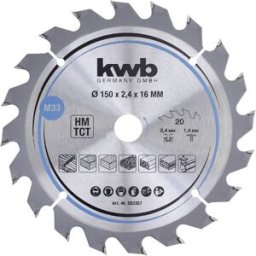 kwb 583357 Lame de scie circulaire au carbure 150 x 16 mm 1 pc(s)