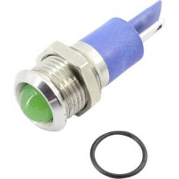 TRU COMPONENTS 1605978 Voyant de signalisation LED vert 24 V DC/AC 150 mcd