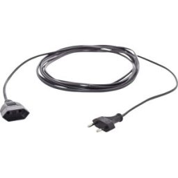 HAWA R698 alimentation Rallonge 16 A noir 5.00 m H03VVH2-F 2X 0,75 mm² plat