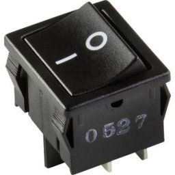 interBär 3628-201.22 Interrupteur à bascule 3628-201.22 250 V/AC 10 A 1 x Off/On à accrochage 1 pc(s)