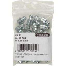 Pressol Graisseur à cône H1 droit A, Ø 8 mm-V. 25 pc(s)