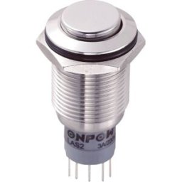 Interrupteur antivandalisme TRU COMPONENTS LAS2GQH-22Z/S/P 701956 250 V/AC 3 A 2 x On/On IP67 à accrochage 1 pc(s)