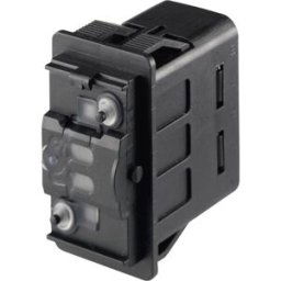 Marquardt 3250.0418 Interrupteur à bascule pour lautomobile 3250.0418 12 V/DC, 24 V/DC 10 A 2 x (On)/Off/(On) à rappel IP66/IP67 1 pc(s)