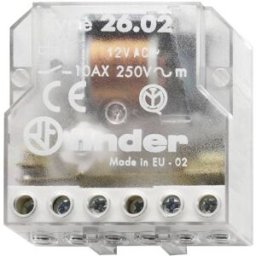 Télérupteur pour encastrement Finder 26.02.8.230.0000 2 NO (T) 230 V/AC 10 A 2500 VA 1 pc(s)