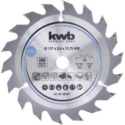kwb 581557 Lame de scie circulaire au carbure 127 x 12.75 mm 1 pc(s)