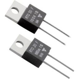 Vishay RTO 50 F-220 Résistance de puissance 220 Ω sortie axiale TO-220 50 W 1 % 1 pc(s)