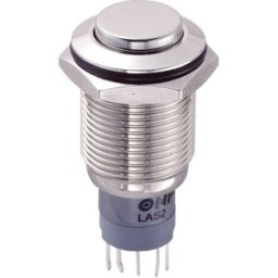 Bouton-poussoir antivandalisme TRU COMPONENTS LAS2GQH-11/N/P 701794 250 V/AC 3 A 1 x On/(On) à rappel 1 pc(s)