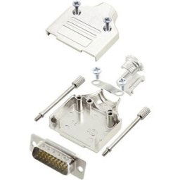 encitech MHDM-15-HDP26-W-K 6355-8059-02 Kit embase SUB-D mâle 180 ° Nombre de pôles: 26 fût à souder 1 pc(s)