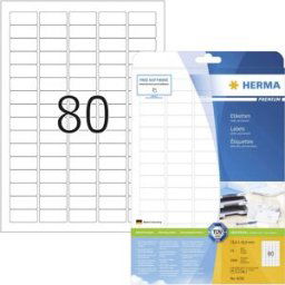 Etiquette universelles Herma 4336 35.6 x 16.9 mm papier blanc 2000 pc(s) fixation permanente