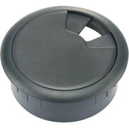 Passe-câbles TRU COMPONENTS WP50BK 452610-BK pour plan de travail ABS noir 1 pc(s)