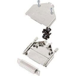 encitech DTPK-M-25-DBS-W-K 6355-8030-13 Kit embase SUB-D femelle 180 ° Nombre de pôles: 25 fût à souder 1 pc(s)